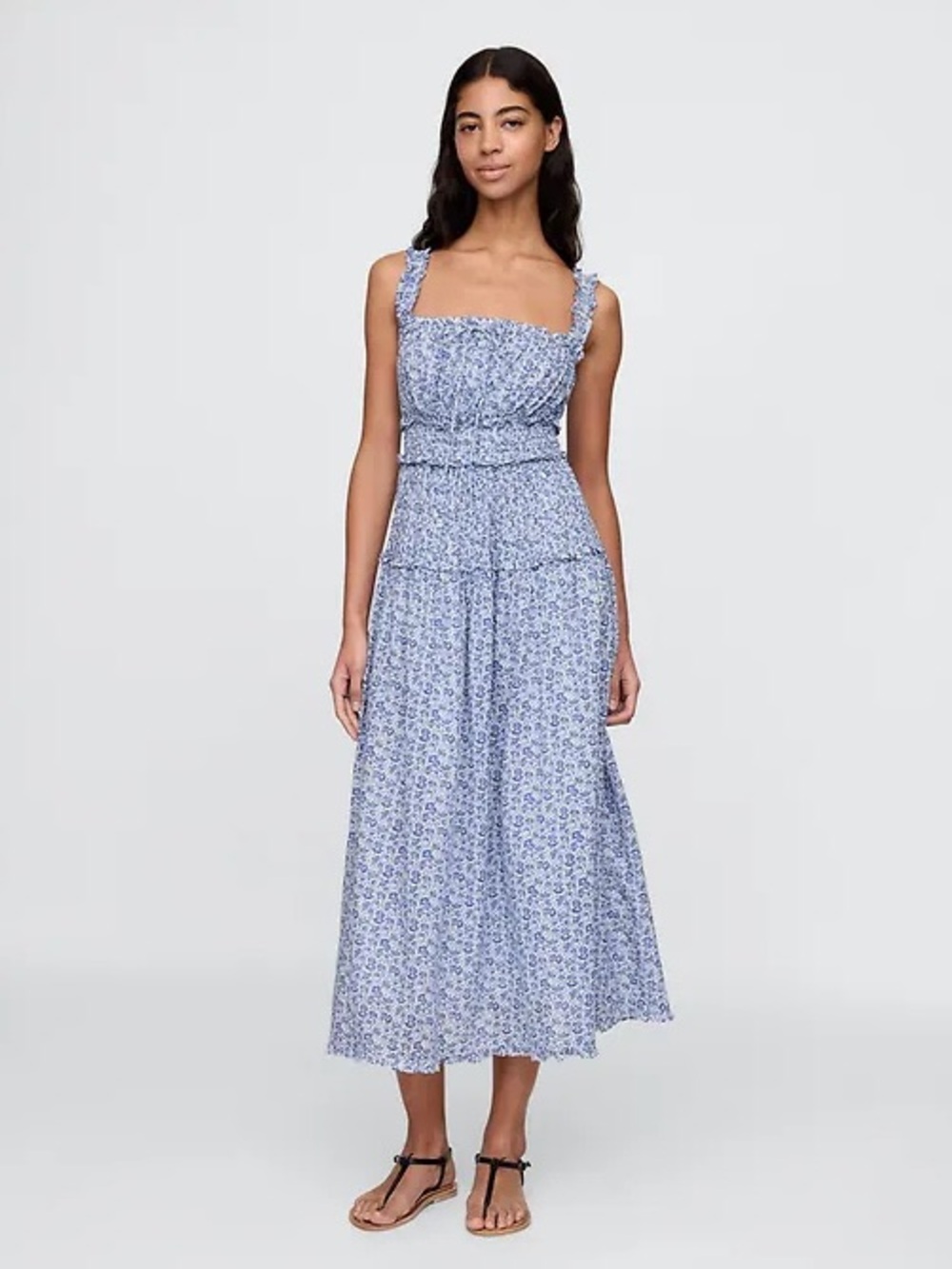 Gap x Dôen Floral Midi Dress